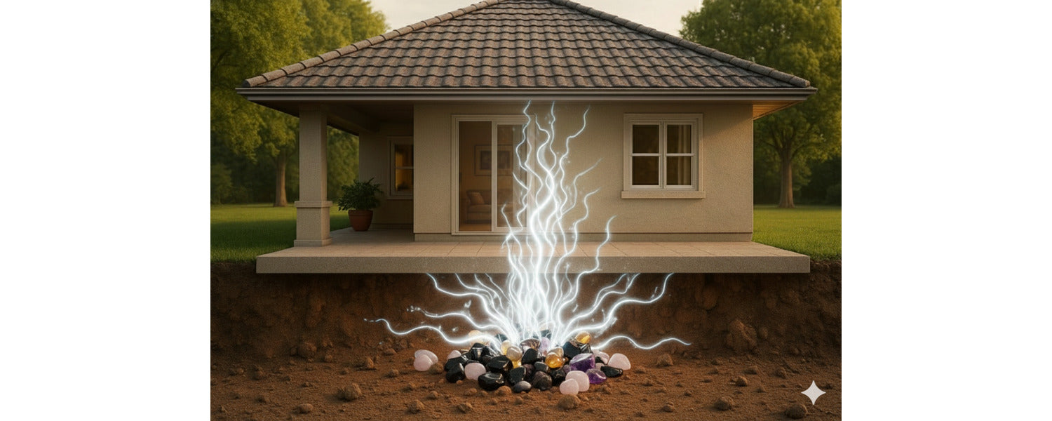 Vastu Benefits of Installing Crystals in Floor Foundations