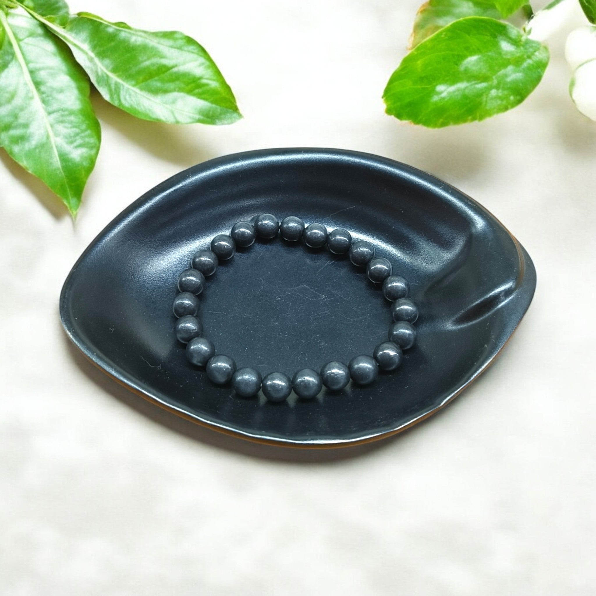 SHUNGITE 8 MM NATURAL