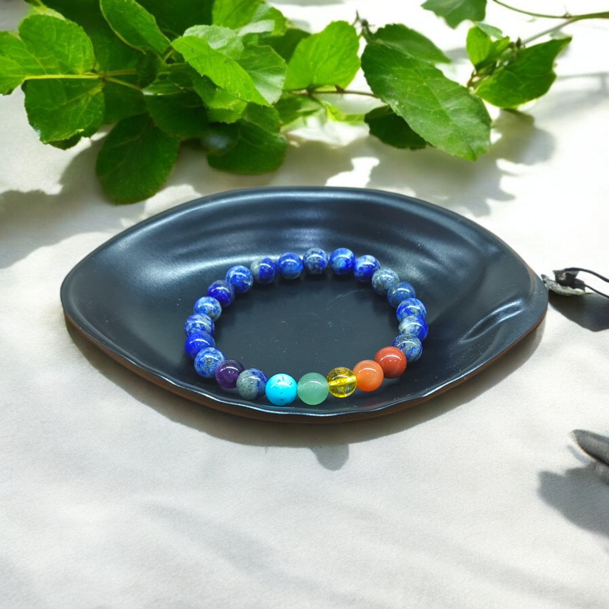 7 CHAKRA  with LAPIZ LAZULI