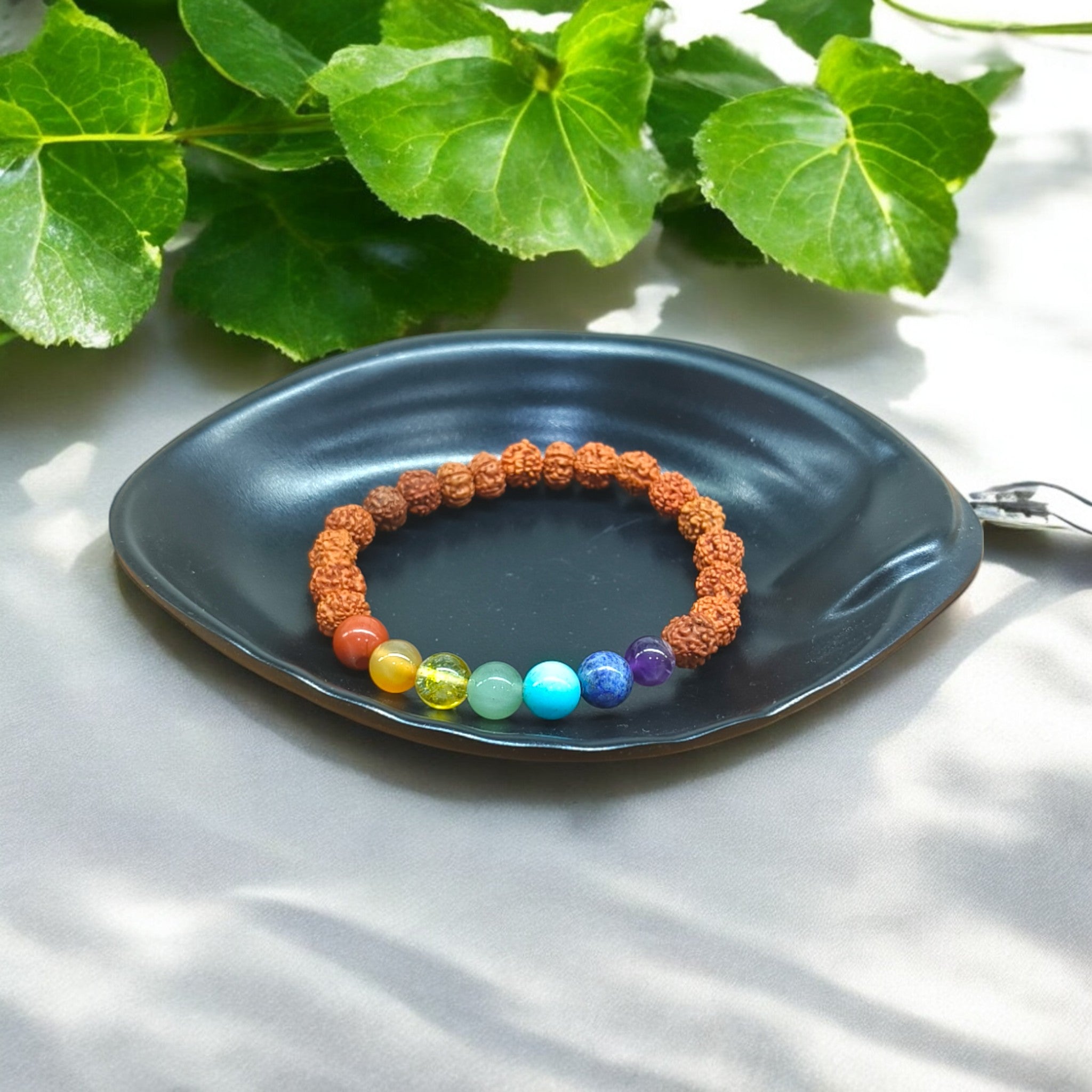 7 CHAKRA WITH RUDRAKSHA