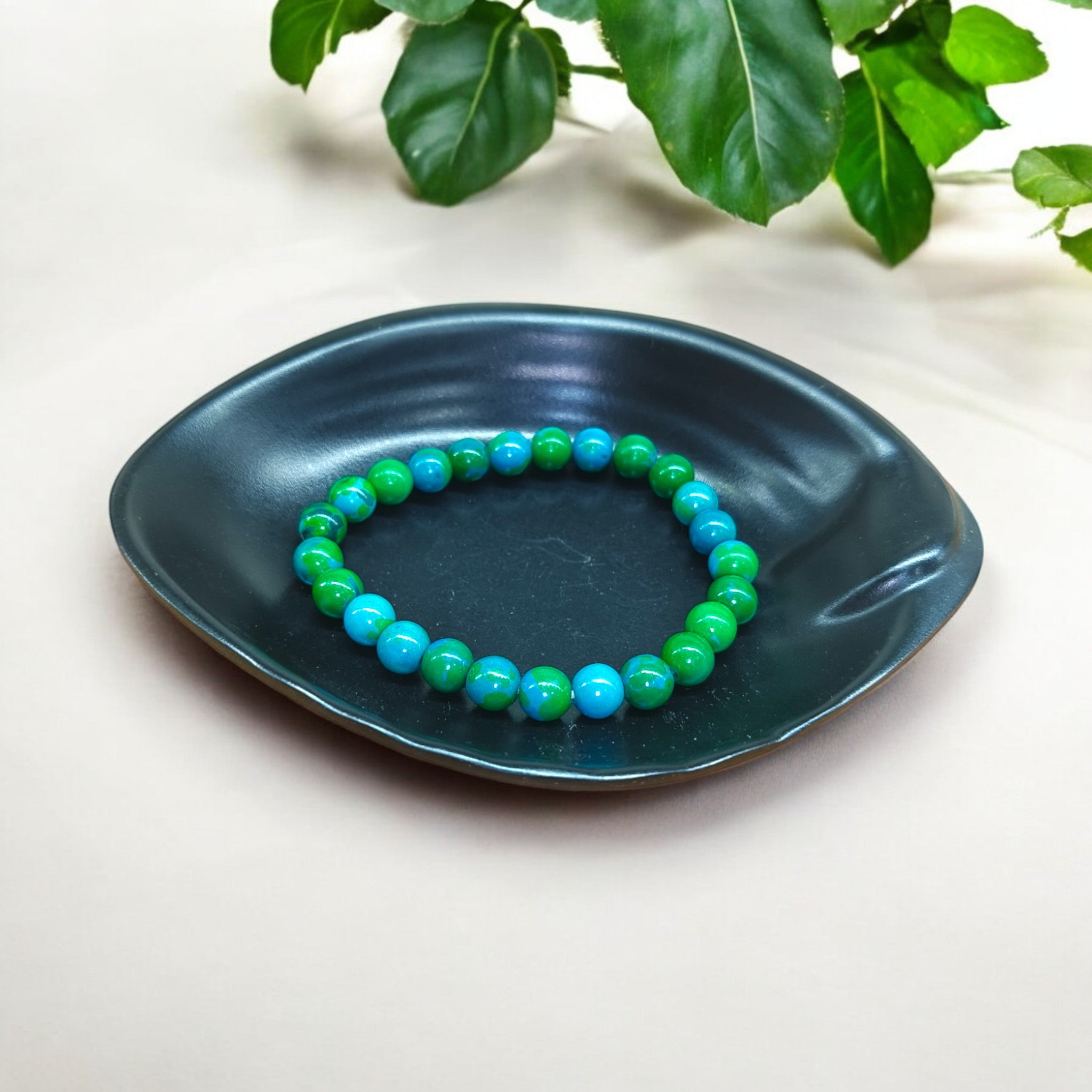 CHRYSOCOLLA SYN 8 MM