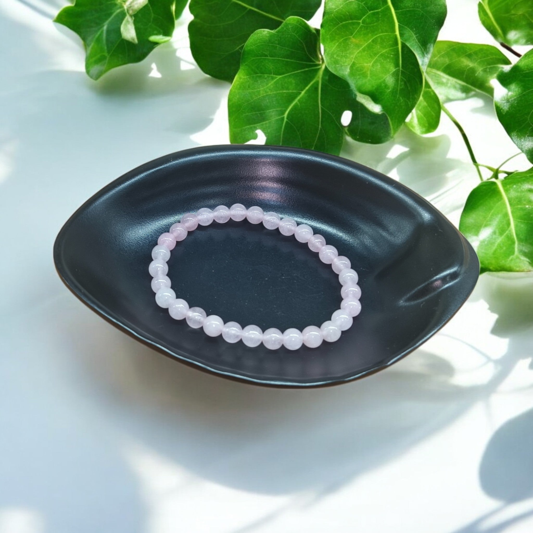 Rose Quartz Crystal Bracelet
