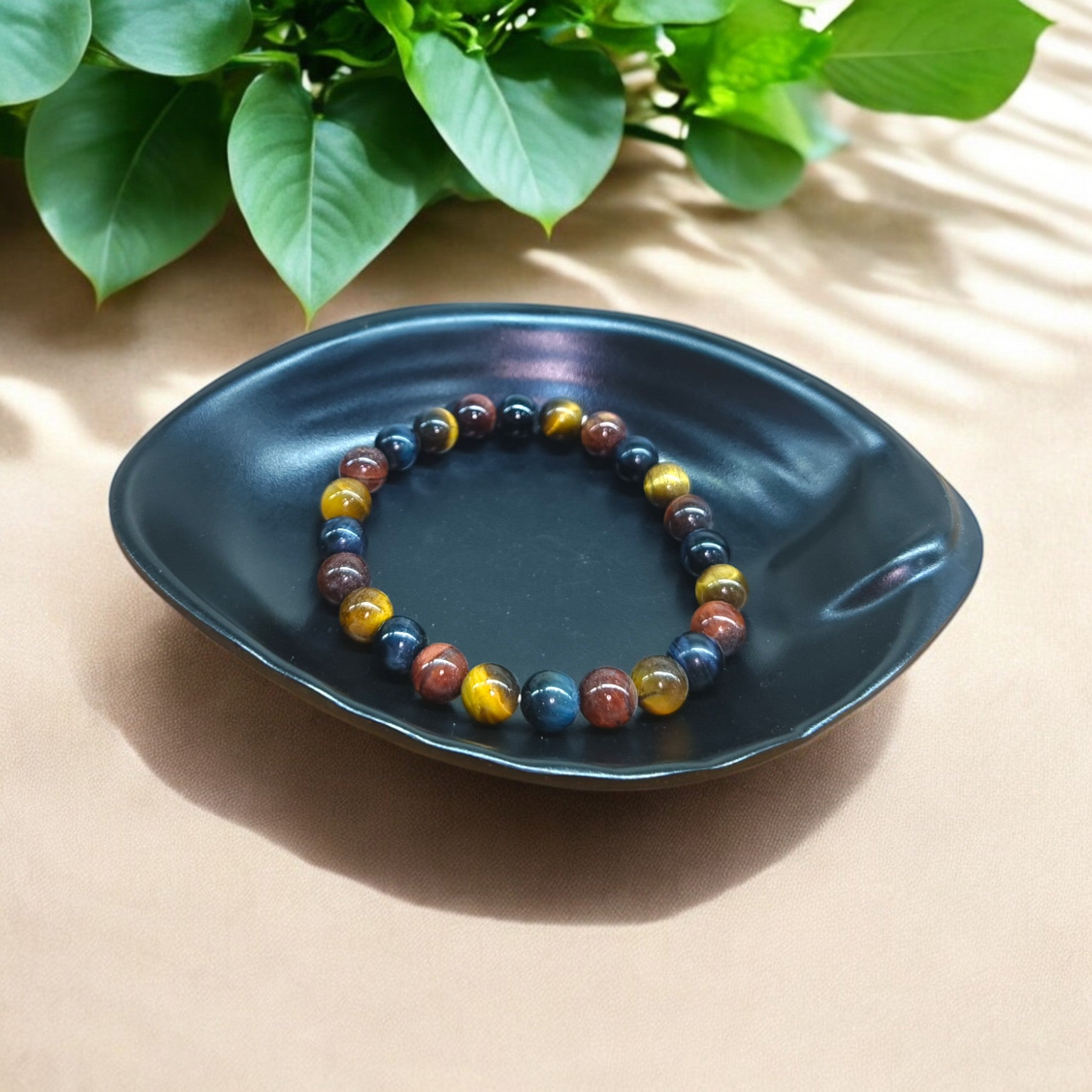 MULTI TIGER EYE BRACELET