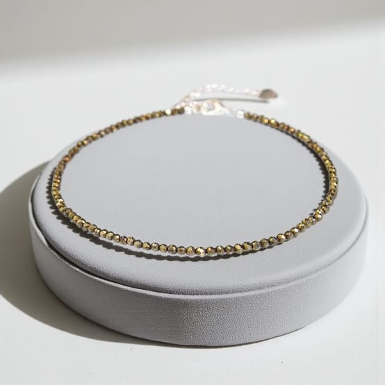 Pyrite Energy Anklet