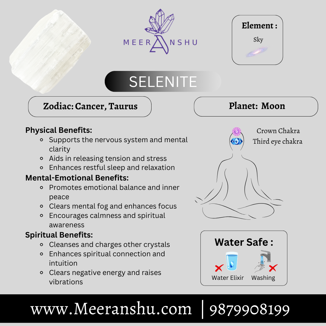 Selenite Plate Plain