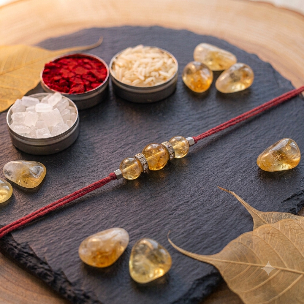 Citrine Small Rakhi
